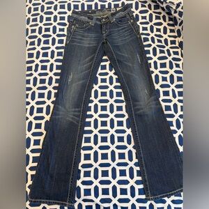 Miss Me Women’s Dark Blue Boot cut Leg Jeans